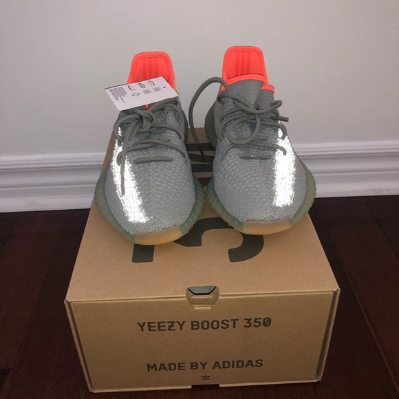 Adidas Yeezy Boost 350 V2 Desert Sage Size 10 - Picture 5 of 5